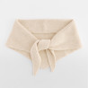 Szalik dzianinowy Knitted Triangle Scarf - B402:Oatmeal, 84% polyester / 4% nylon / 7% acrylic / 3% wool / 2% elastane, One Size
